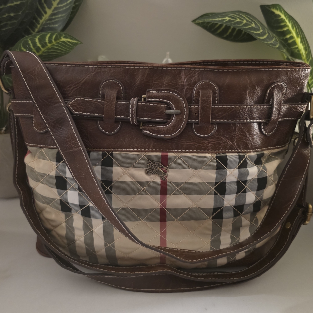 Burberry Brown Leather Bag